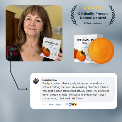 Novalis Persimmon Deodorizing Soap